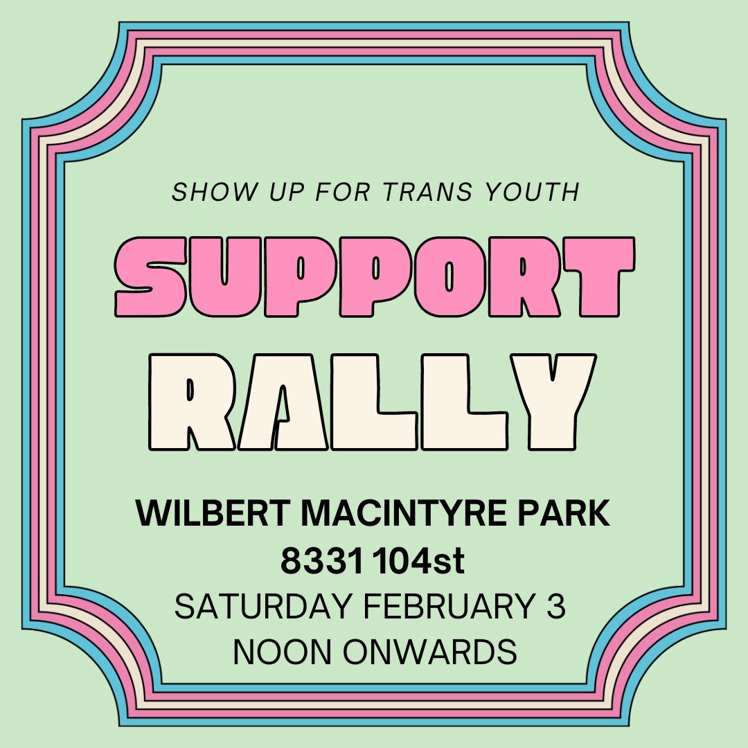 SATURDAY.

EDMONTON.

BE THERE!
#ableg #abpoli #cdnpoli