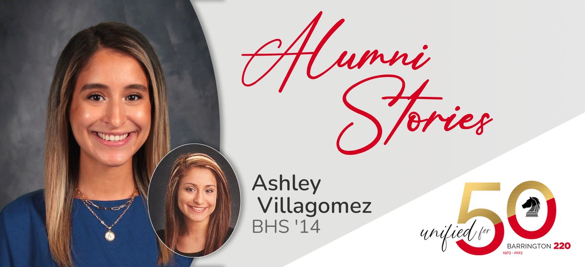 As part of our 50th anniversary, we're sharing alumni stories! Read more about Ashley Villagomez (BHS '14) and her journey from student to teacher at Sunny Hill Elementary School. #Unifiedfor50

LINK: barrington220.org/unified-for-50…