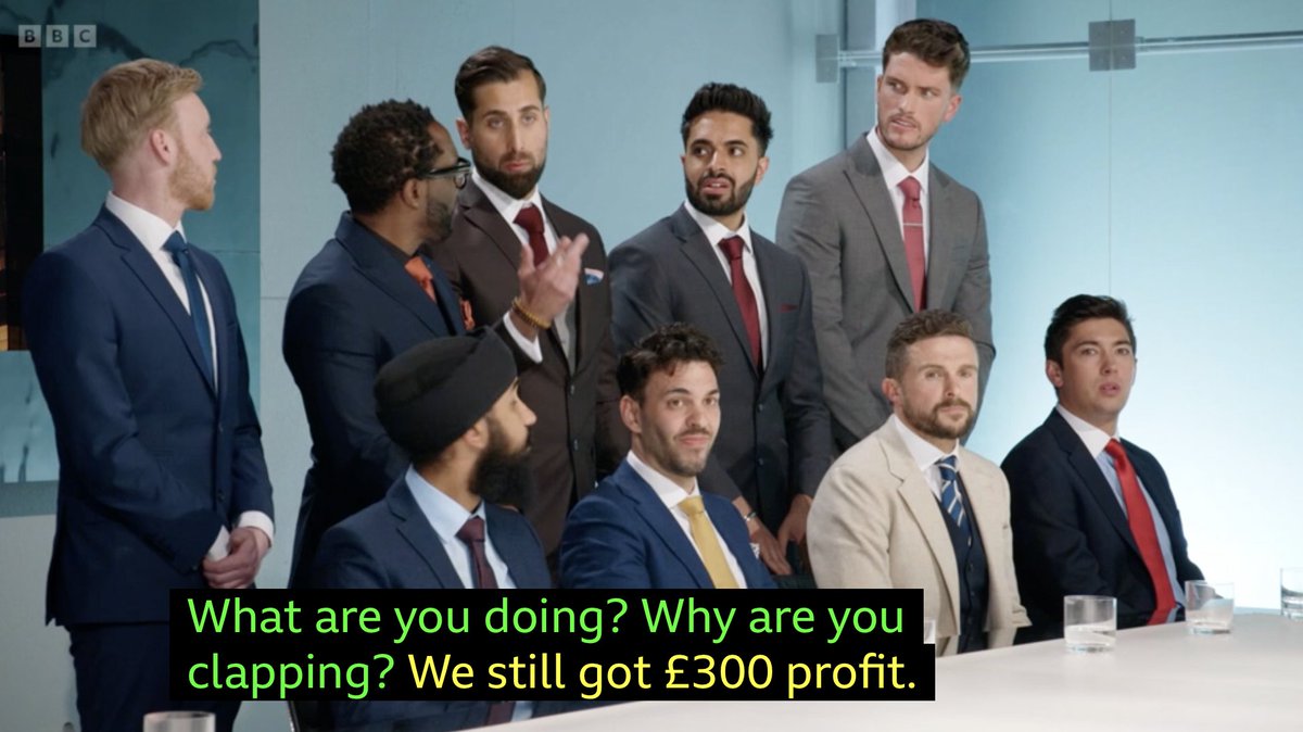 RyanJL's tweet photo. The clapping!! No please, this episode!!! #TheApprentice https://t.co/VVOT12Civ7