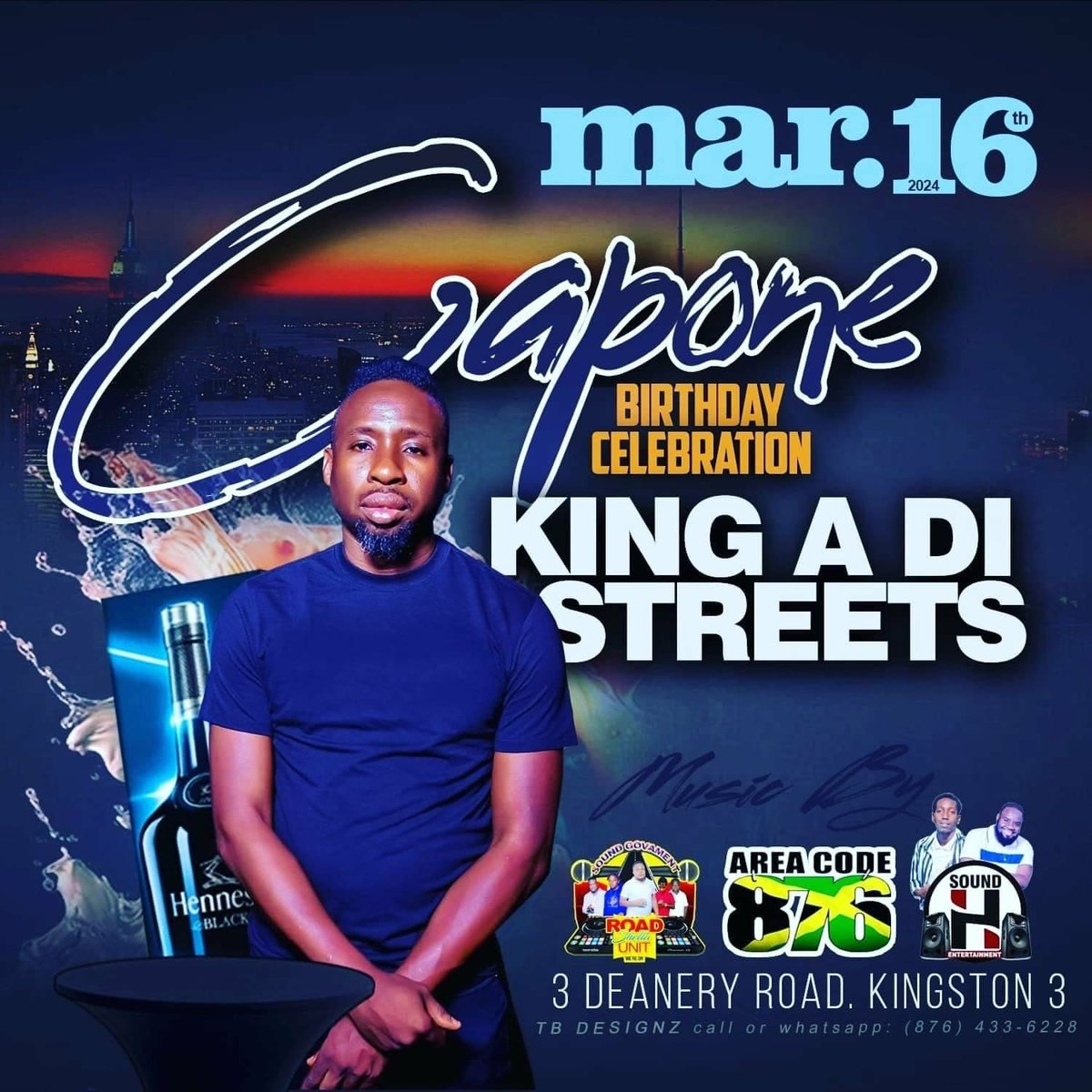 My birthday celebration March 16,2024 #KingADiStreet #CaponeBirthdayParty