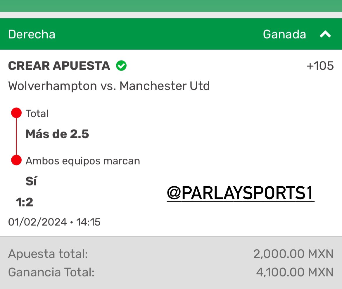 Parleysports1's tweet photo. Manchester siempre será garantía con el btts de visitante 💰

Únanse a telegram 

https://t.co/sWNjroofYO https://t.co/CwqAbmnemc