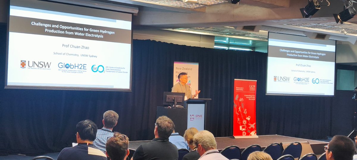 Electrolysers are at the heart of energy transition and Prof <a href="/ChuanZhao11/">Chuan Zhao</a>'s research in this space highlight what issues and opportunities to look for! #NZHS2024 <a href="/UNSW/">UNSW</a>