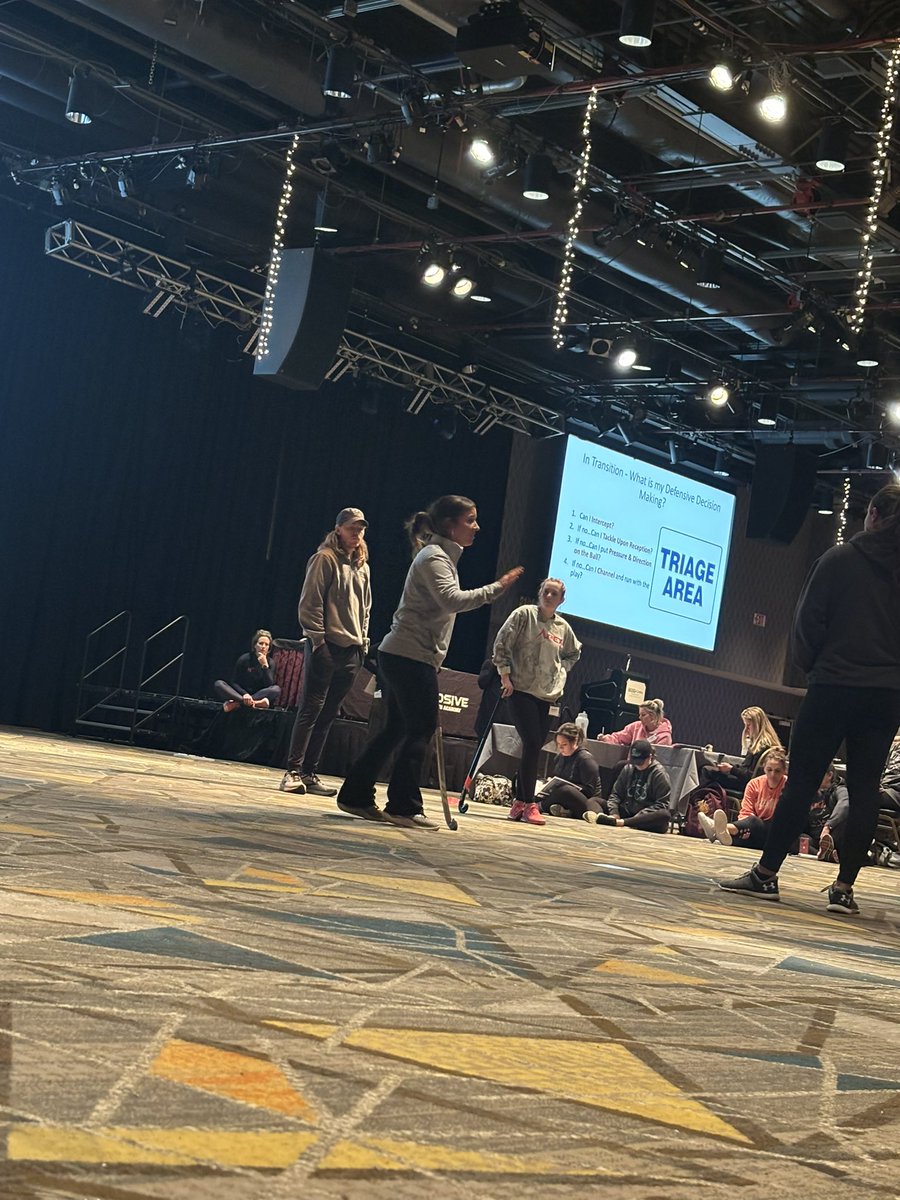 Twp_FieldHockey's tweet image. Day 1 Field Hockey Seminar! 

The game is always evolving &amp;amp; there’s always something more to learn! 

Pumped to bring it back to the team!

#MaidForThis | #TheRealSisterhood