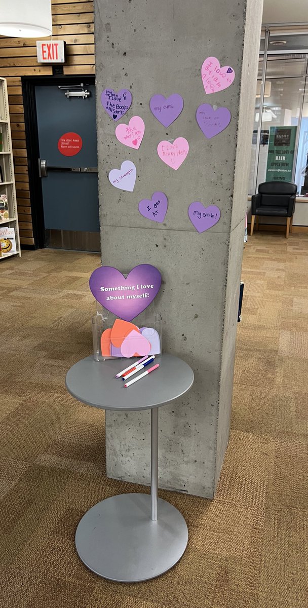 The awesome <a href="/nvdpl/">North Vancouver District Public Library</a> staff and I are all wearing purple 💜 for Provincial Eating Disorder Awareness Week from February 1 - 7! We are showing our support for those navigating challenges with eating disorders. Share your own stories via our StoryLAB: ow.ly/F77P50QoT5M #PEDAW