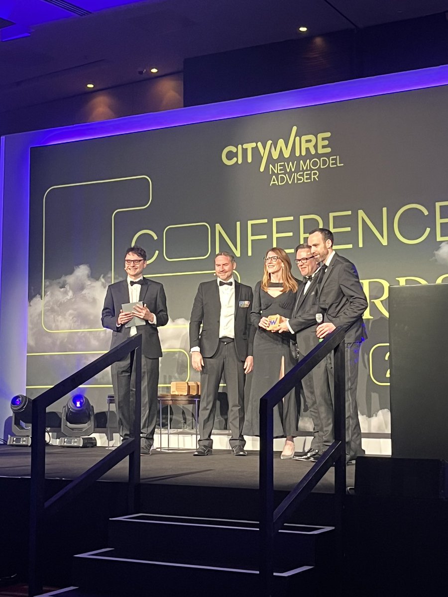 NewModelAdviser's tweet photo. Congratulations Watson Wood Financial Planning for winning @NewModelAdviser’s Scotland and Northern Ireland award! #NMAConf https://t.co/rkfQjE7Ipo