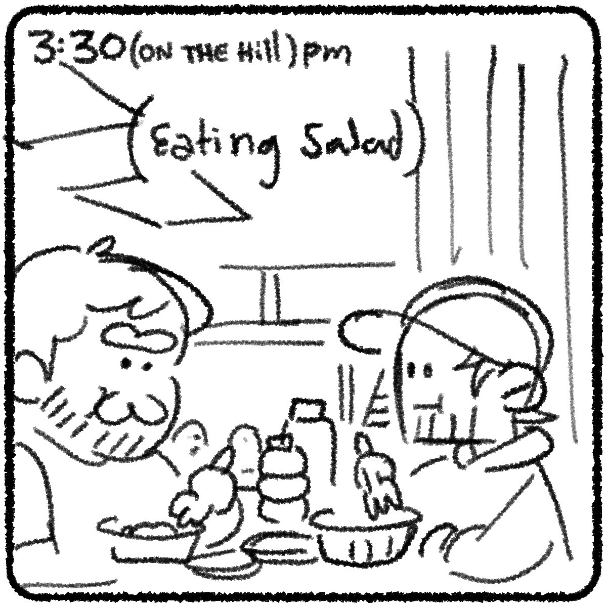 Ok NOW I gotta work #hourlycomicday2024 