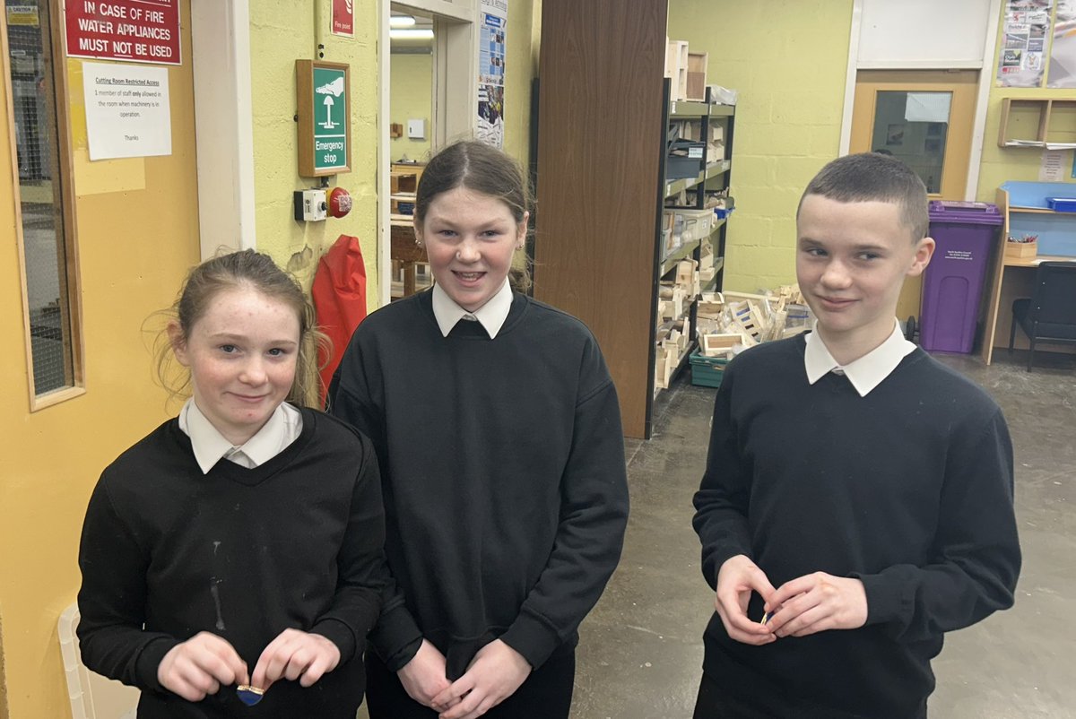 auchenharviedt's tweet photo. There is a real buzz about the Technical department thanks to our amazing pupil ambassadors! Meet our next 3 pupils who have earned a place. Well done to Mia, Callum and Ashleigh 👏 @Auchenharvie https://t.co/l2Gyo1RrAN