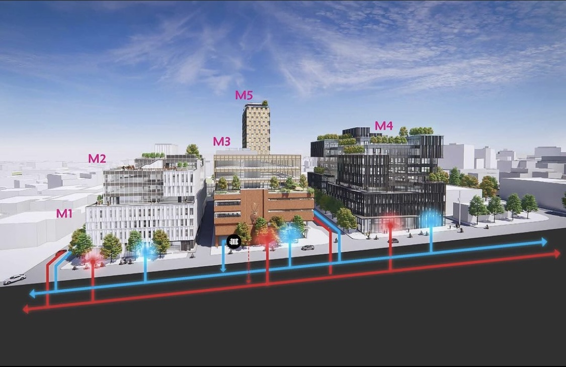 westbankcorp's tweet photo. Prototype (M5), part of our Main Alley Campus was approved this week by Vancouver City Council. Providing an innovative model for modular, hybrid mass timber construction, M5 will achieve net zero. It's also 100% secured rental with 20% of these homes below-market rental. (1/2) https://t.co/6TZSxh7U6K