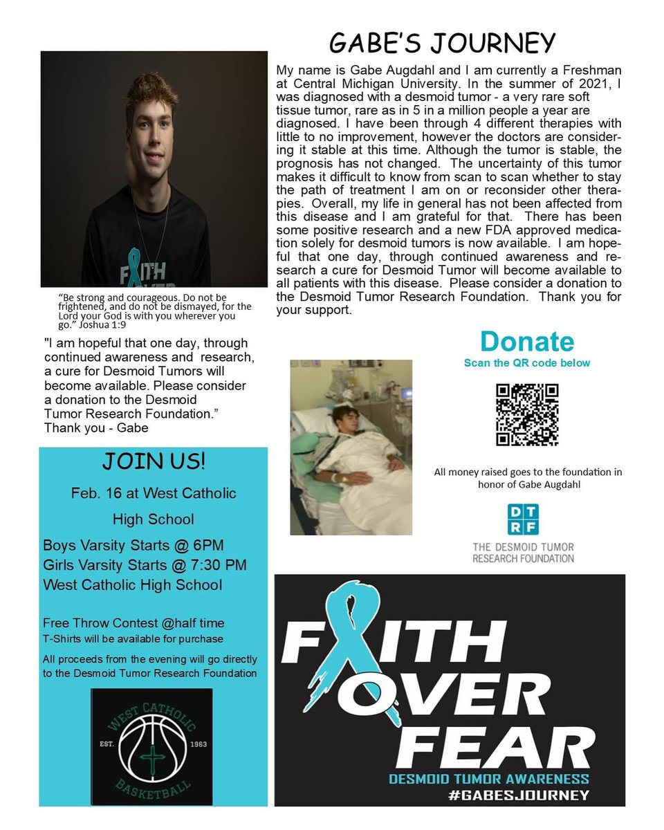 Hugeshow's tweet image. This a great cause event Feb 16 at GR West Catholic High School.