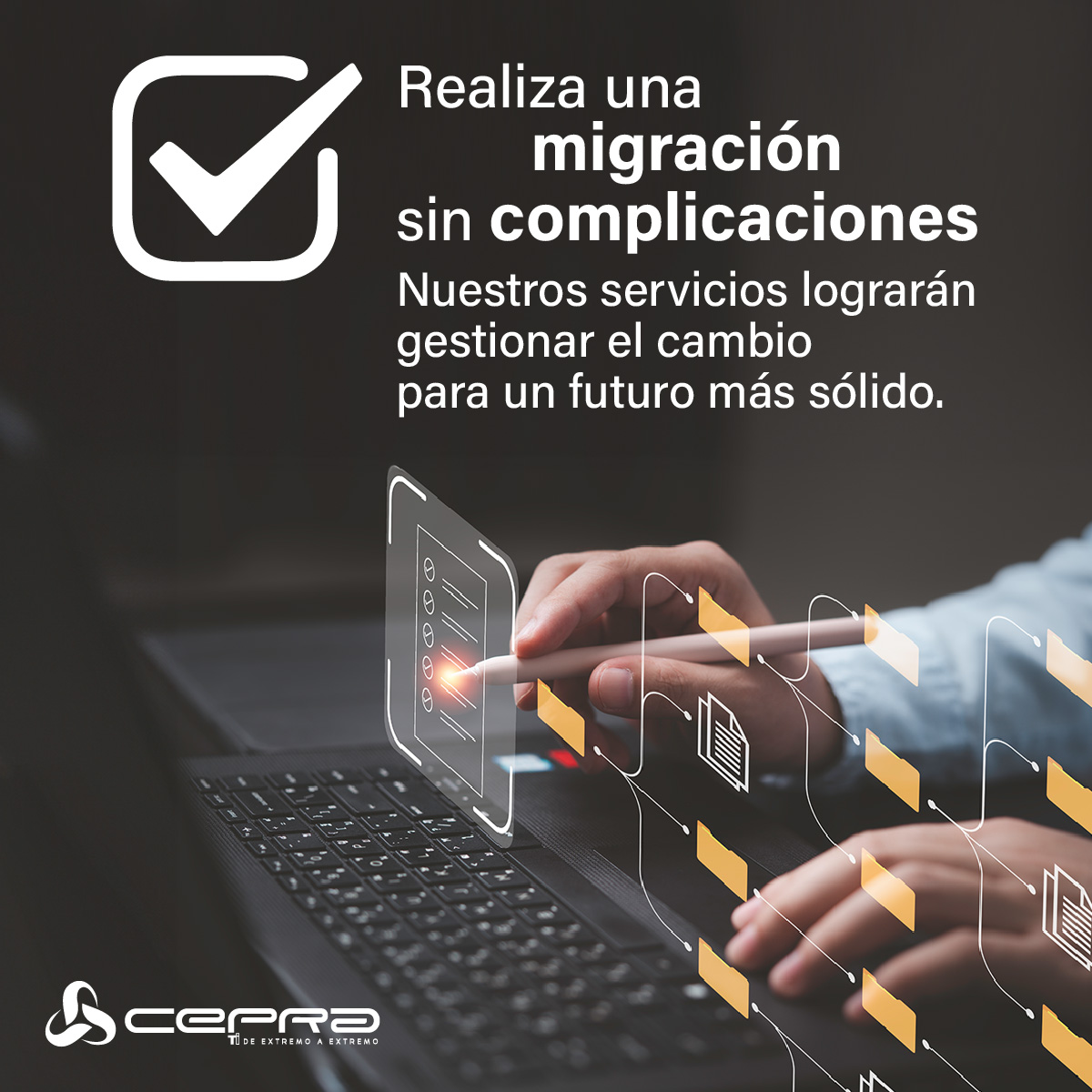Cepramx's tweet photo. Sin interrupciones y sin pérdida de #datos.
Descubre cómo nuestras migraciones de datos y aplicaciones hacen que el cambio sea impecable.

Conoce más aquí: https://t.co/83m6GykMfI

#SeamlessMigration #CepraExperts #DataMigration #Cepra https://t.co/9eT4kpCgRW