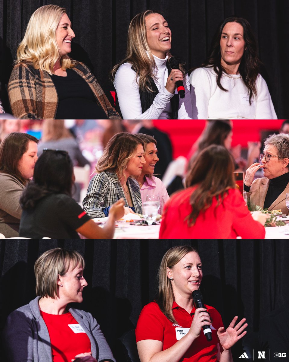 At Nebraska, we champion women in sports.

This morning we hosted our 2nd annual HuskHers event to recognize, honor &amp; celebrate all the incredible women on our teams &amp; in our athletic department.