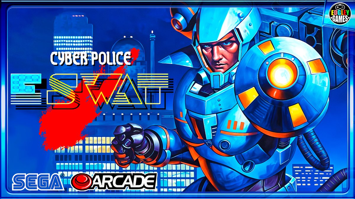 EdgleyGames's tweet photo. Cyber Police E-SWAT (Arcade 1989) - Gameplay [PlaythroughLongPlay] https://t.co/FkOtD9qpvL via @YouTube #サイバーポリス イースワット #CyberPoliceESWAT #CyberPoliceESWATArcade #ESWATArcade #CyberPolice #ESWAT #Sega #SegaGames #SegaArcade #Gameplay https://t.co/ctogEcq2Jx