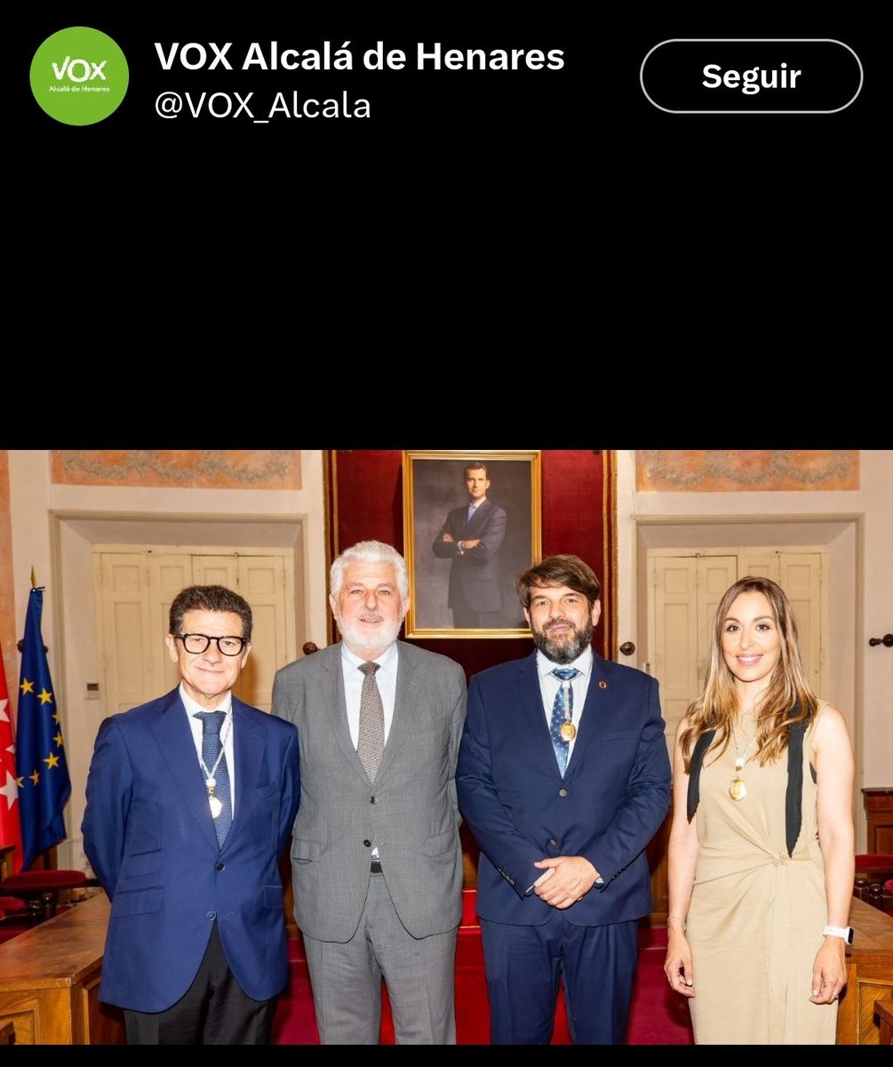 Alcala_ino's tweet photo. @Antoniovillar73 Te recuerdo que VOX Alcalá junto con PP gobierna la ciudad! Sois culpables.@Santi_ABASCAL @monasterioR @vox_es @Ortega_Smith @Igarrigavaz @Jorgebuxade @RuizSolas https://t.co/Cw5rgLKgKl