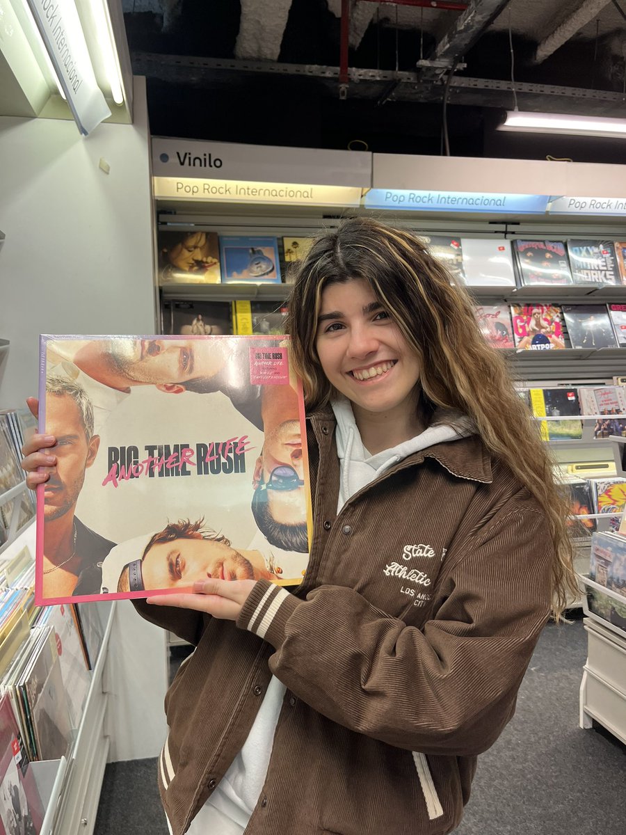 henderrushme's tweet photo. At the Fnac in Callao I asked thinking that they wouldn't have your album, but they had this vinyl 😯 It couldn't make me more excited @bigtimerush 😝

📍Madrid, Spain https://t.co/P3fACac5W9