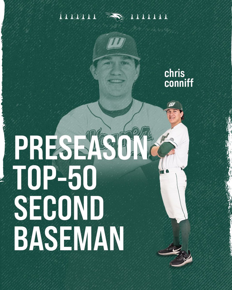 Another recognition by D1Baseball.com Chris Conniff has been named as a Preseason Top-50 Second Baseman