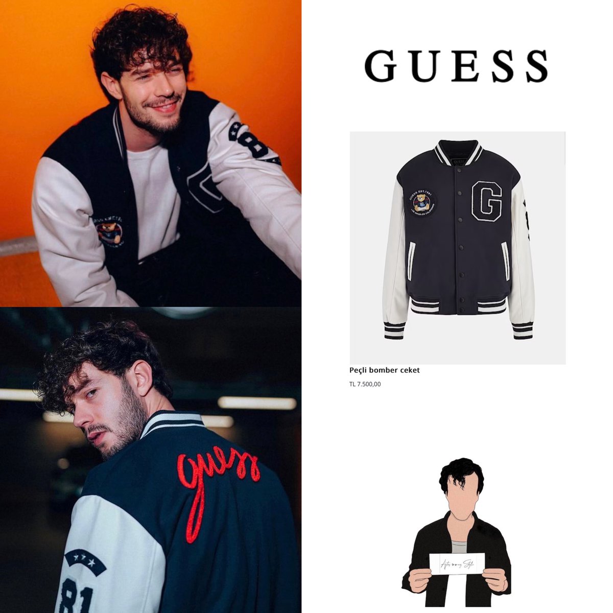 aytaccloset's tweet photo. 🤟🏻| #AytaçŞaşmaz for Guess 🔻
• Peçli bomber ceket: @GUESS
TL 7.500,00
Aytaç style ⭐️ #LoveGUESS #GUESSMens #turkey #explore https://t.co/U1SSYZjmdG
