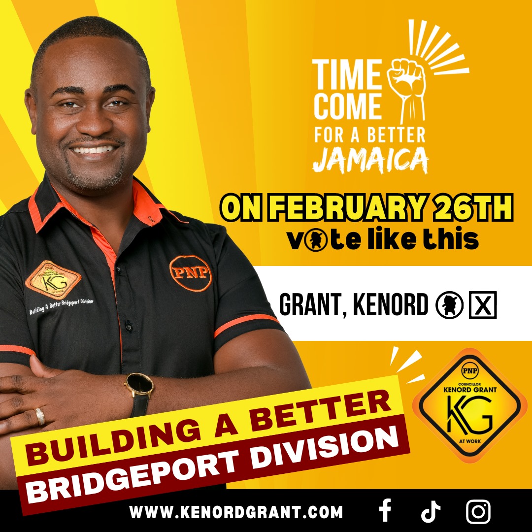 GrantKenord's tweet image. Time Come!!!

#buildingabetterbridgeportdivision
#HumbleServant
#TeamPortmore
#ElectionJa