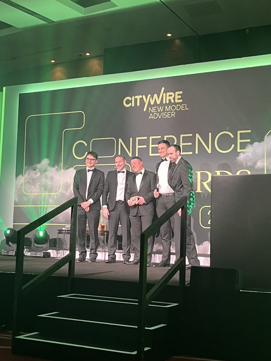 Congratulations to <a href="/StrategicSols/">Strategic Solutions Financial Services</a> for winning <a href="/NewModelAdviser/">Citywire New Model Adviser</a>’s South West award - a ‘change of guard’ this evening!