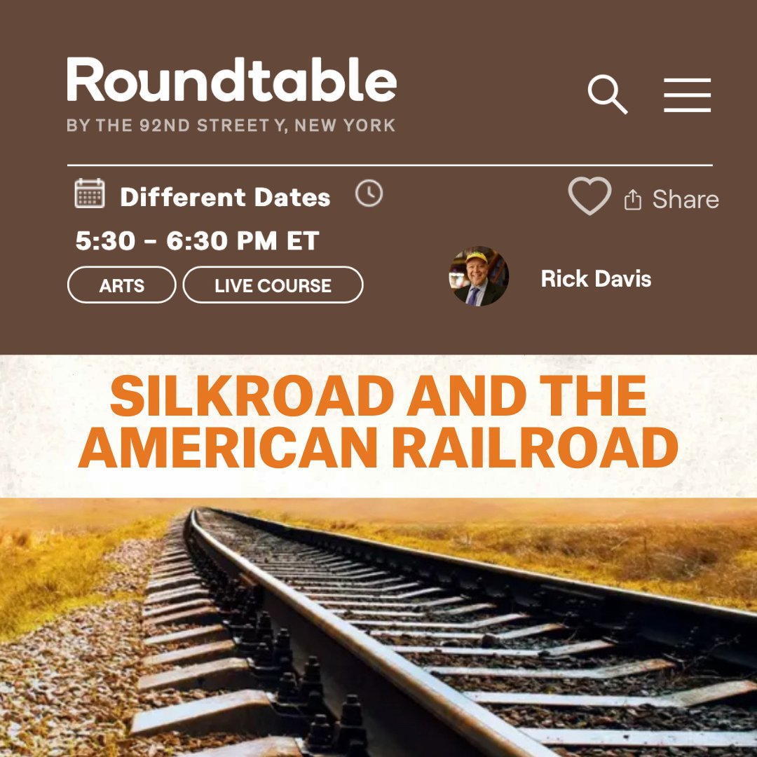 It's finally here! Explore some of the cultures and histories, music and narratives, impacts and legacies of the Transcontinental Railroad and other railways across the United States. Click the link in our bio for more information.