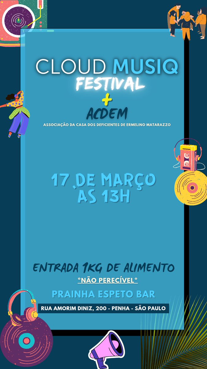 DjDavidSan's tweet photo. Se preparem, o CLOUD MUSIQ FESTIVAL vem aí!!! https://t.co/GArWyFojAy
