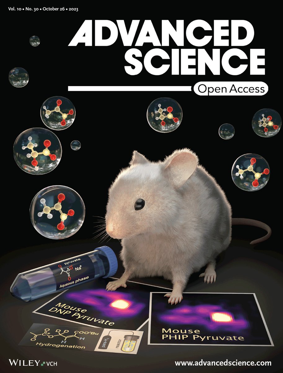 Familiar with Metabolic MRI Imaging? 
<a href="/NVisionQuantum/">NVision Imaging Technologies</a>  hyperpolarization techniques increase nuclear spin polarization by more than four orders of magnitude, enabling metabolic MRI enabling in vivo real-time metabolic insights and high-throughput research.
onlinelibrary.wiley.com/doi/full/10.10…
