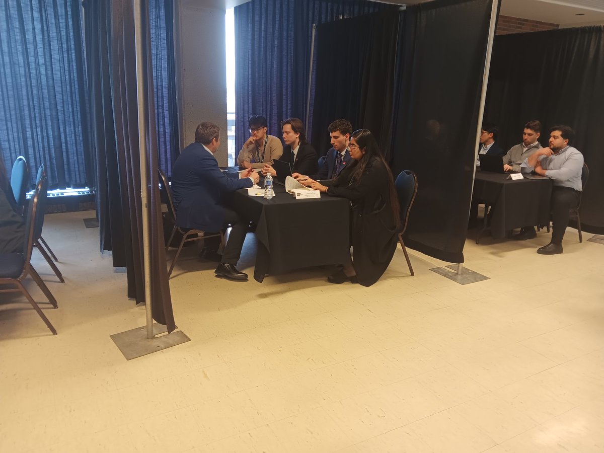 GSM_LU's tweet photo. After a day filled with meetings and guidance, the teams are off to build their final presentations! 
@queensu @BrockUniversity @umanitoba @coschoolofmines @UBishops @UBC @TorontoMet @UofT @CambSchMines @laurentian
#GoForGold #GGC2024 https://t.co/nwGUIIBLXt