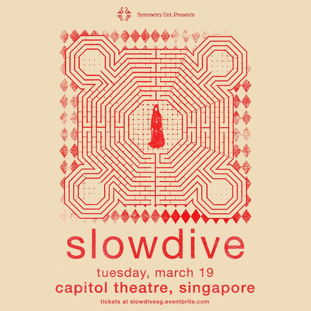 We have two more exciting shows in Asia to announce! We play in Bangkok on March 18th 2024 and in Singapore on March 19th 2024. Tickets on sale Friday February 2nd @ midday local times. Bangkok -> ticketmelon.com/hyhbkk/slowdive Singapore -> eventbrite.sg/.../slowdive-l…... #slowdive2024