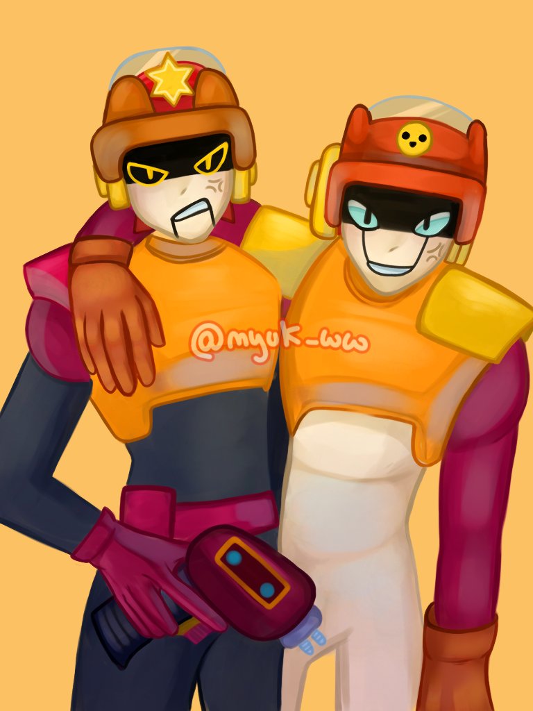 Myuk_ww's tweet photo. Los verdaderos "bros"
#BrawlStars #BrawlStarsArt #brawlstarsfanart #BrawlStarsLarry #BrawlStarsLawrie https://t.co/uZFIVM3kEq