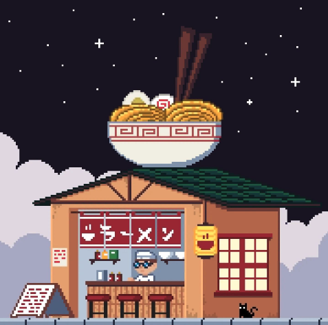TapBoxTeam's tweet photo. Food Stand 🌭🐈⬛
by @lucas.pixelart on Instagram!
#pixelart #pixelated #pixelartsociety #pixelartdesign #pixelartdrawing #pixelartist #aseprite #hotdog #hotdogstand #art #digitalart #gamedesign #pixelartbrasil #64bit #arte #parks https://t.co/XtYwEx4PVI