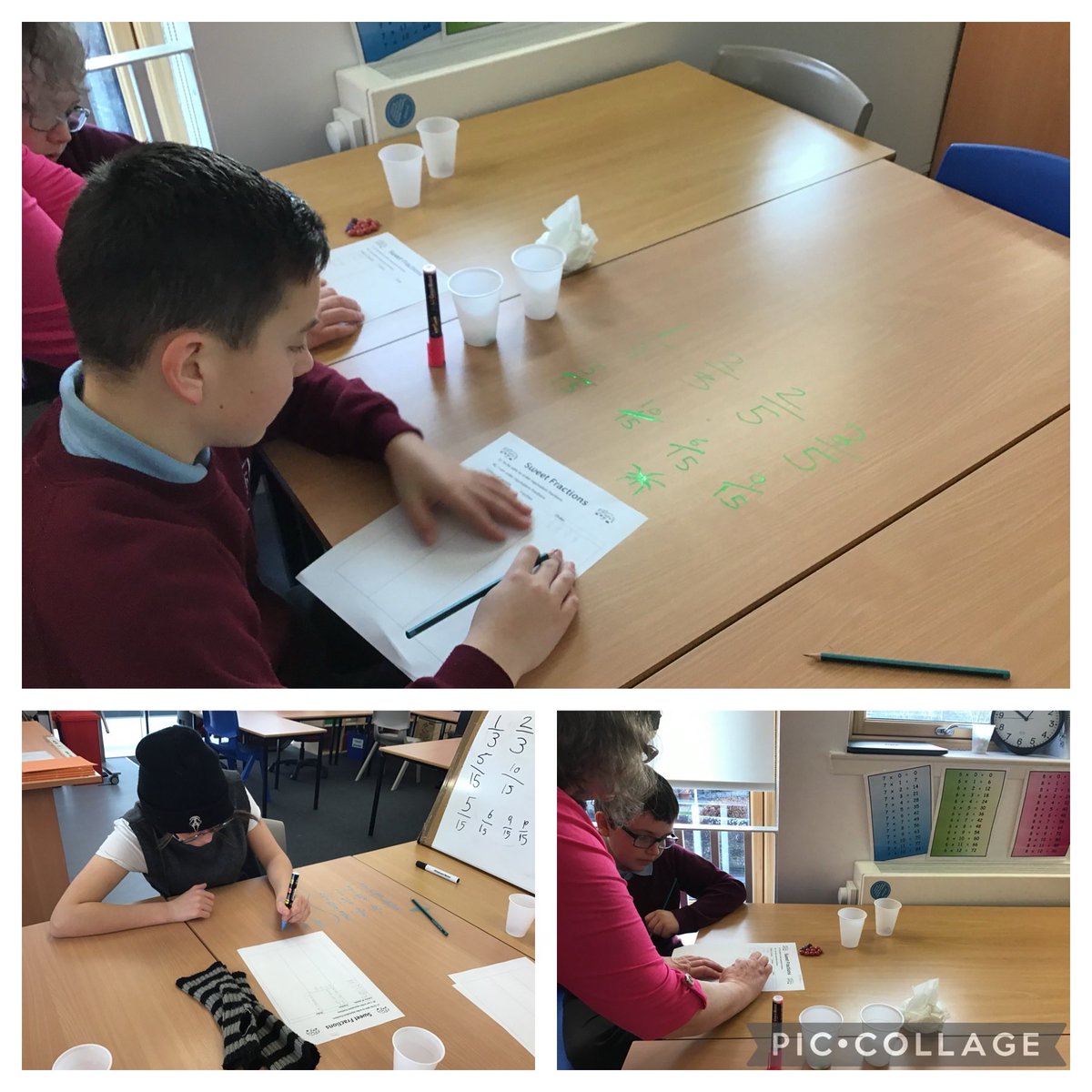 P5/6/7 have been learning all about fractions this week! #itsSLC