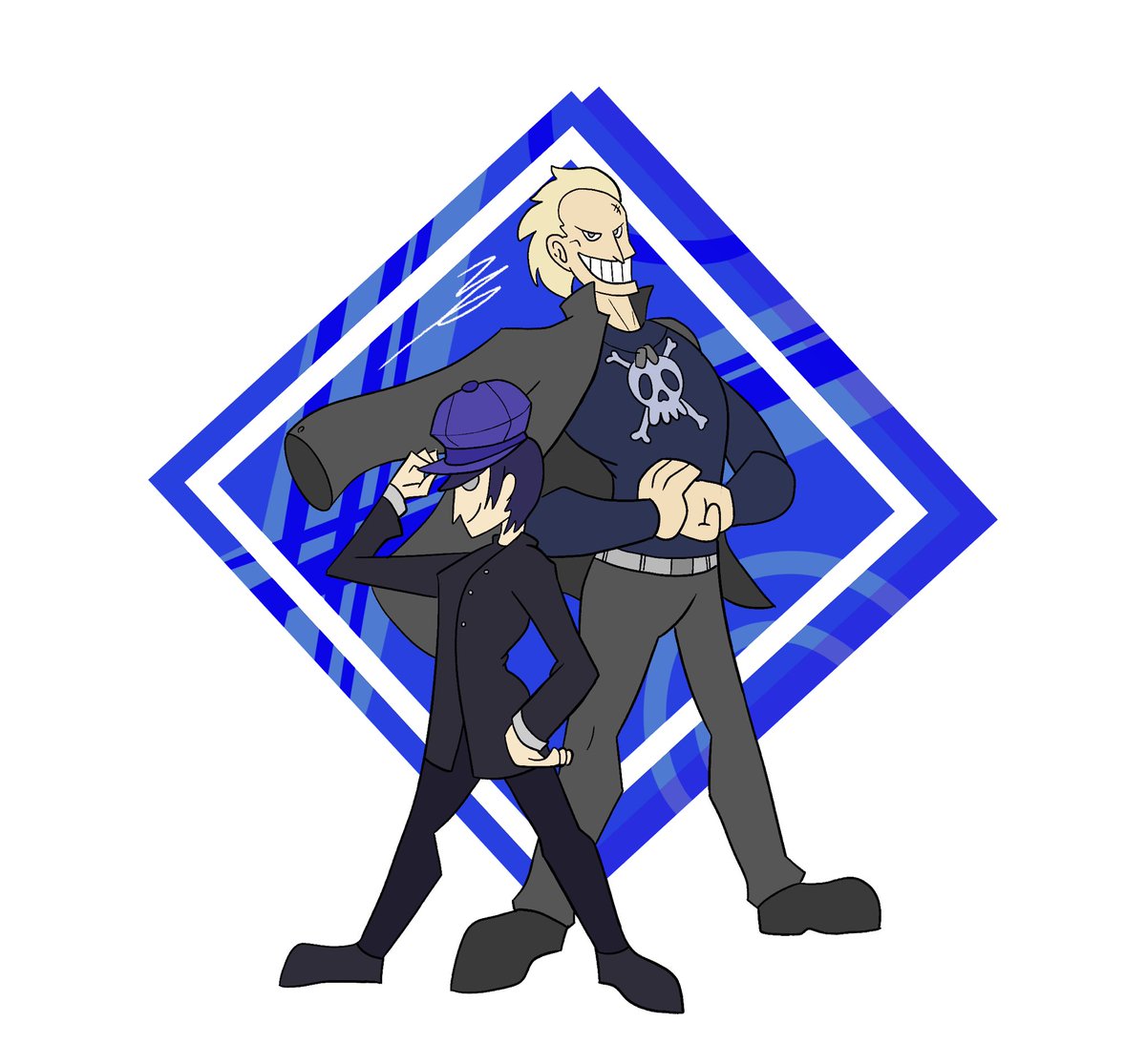 CouldUseSumSoup's tweet photo. Punch and gun #persona https://t.co/ViVsvaEhUT