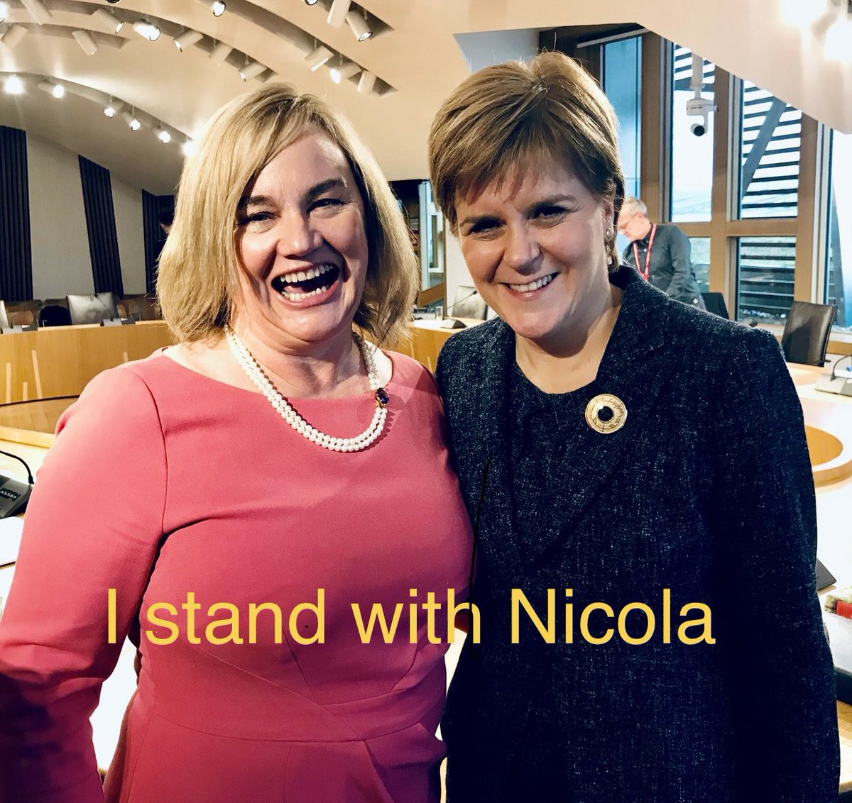 I have such respect for <a href="/NicolaSturgeon/">Nicola Sturgeon</a>. She led 🏴󠁧󠁢󠁳󠁣󠁴󠁿 through the pandemic with strength &amp; compassion. I was disappointed by the calibre of the questions asked at the Covid Inquiry. Bullying tactics have done Westminster no favours.