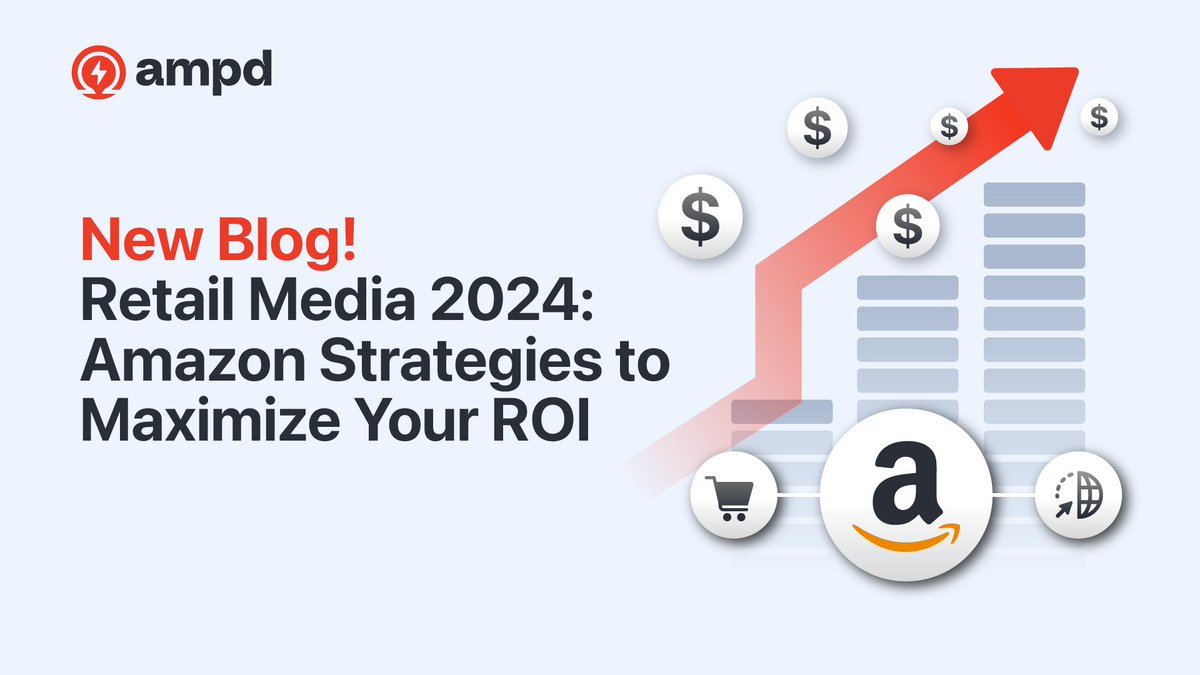 As retail media ad spend is projected to double this year, we share 3 impactful strategies to help you maximize your Amazon ROI and fuel your brand's growth. Check it out here: bit.ly/3SLkcaI

#retailmedia #AmazonAds #GoogleAdst...
bit.ly/3SLkcaI