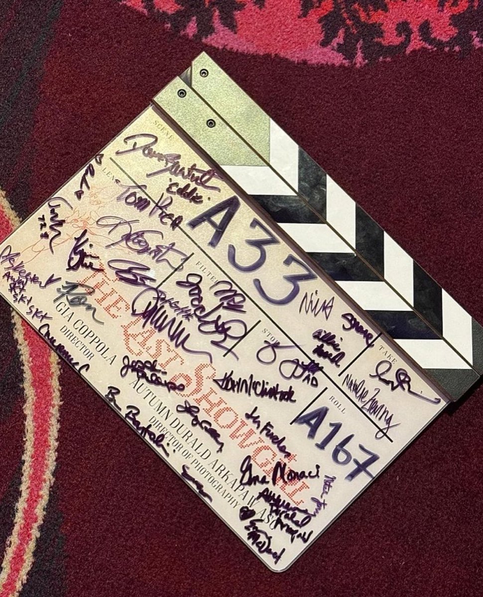 Wrapped! #TheLastShowgirl 🎰🎰🎰