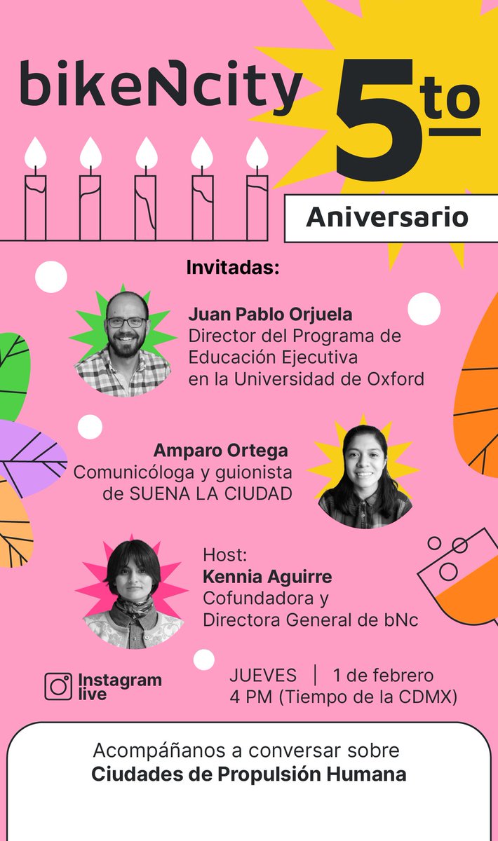🚶🏻‍♀️💖🥳Ya estamos por acá hablando sobre Salud Urbana con <a href="/bikencity/">bikeNcity</a>. Corran, sí llegan: 
instagram.com/bikencity/live…