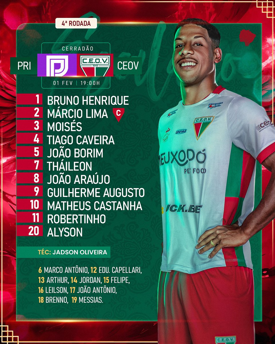 Escalados!🔴⚪🟢

Vamos, OPE!🔥⚔️