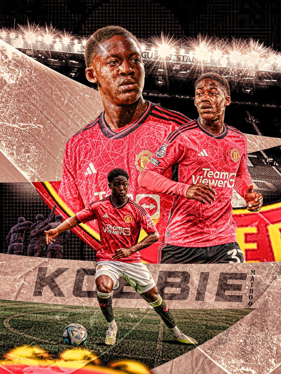 Kobbie Mainoo did what's necessary for man united. What a time to get a winning goal