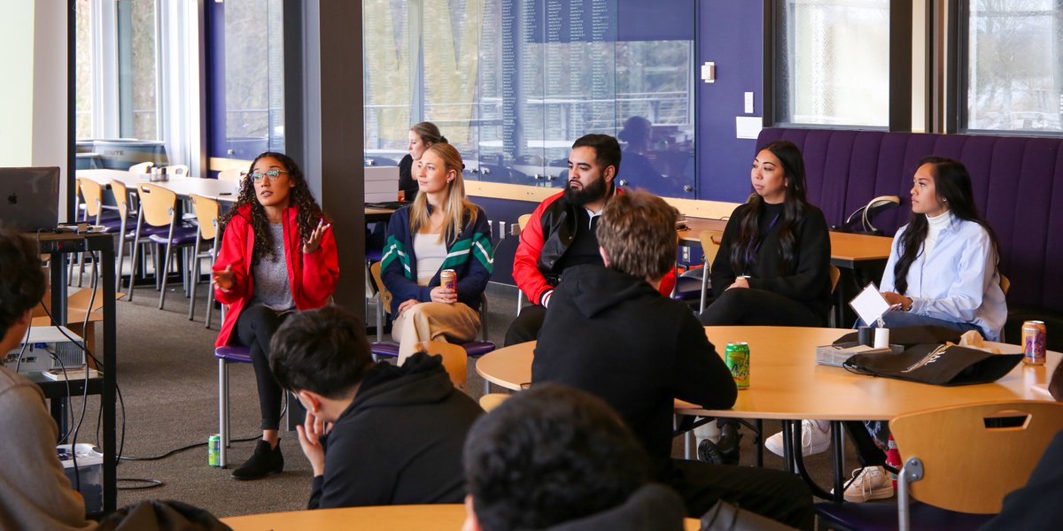 uw_ial's tweet image. It was so nice to see familiar faces back on campus! 

IAL alums Corrine Hay, Luis Carmona, and Sarah Stavig, along with current student Jessica Eligio, spoke to local high school students at a career exploration day. 

#IALfam