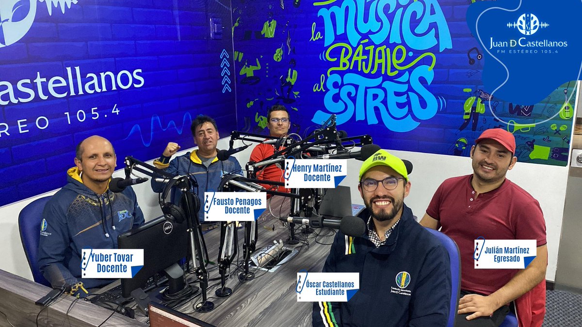 #Enlajuegaconelprofe 📣
Vuelve a nuestros micrófonos 🎙 hablamos de los 20 años de formación en la #Licenciaturaeneducaciónfísica de la Juan porque #LaJuanesmás 😎🤟

#MegustalaJuan #Emisora #Radio #Tunja #Boyacá #Educaciónfísica #Recreación #Deportes #Pregrado #Universidad