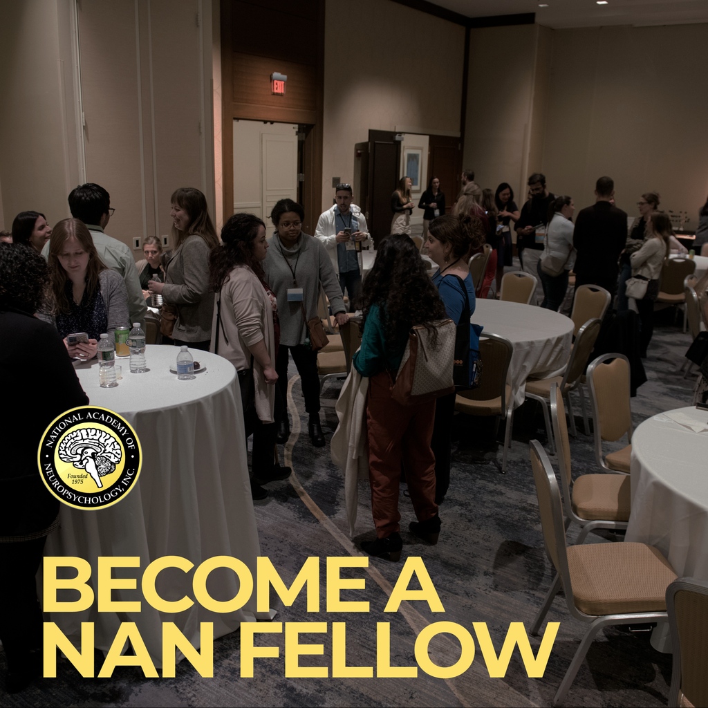 Elevate your professional standing in clinical neuropsychology!🧠 The call for applications for Fellow Status with NAN is now open🌐 Showcase your achievements and be part of a distinguished community! Click below for more information⬇️ surveymonkey.com/r/T22HPN3