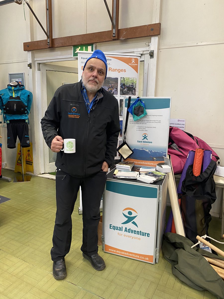 AHOECUK's tweet photo. @EqualAdventure  transforming outdoor learning by make sure everyone can have an adventure outdoors. Great to catch up at the AHOEC conference. #transformoutdoors https://t.co/Bht0gU1a5g