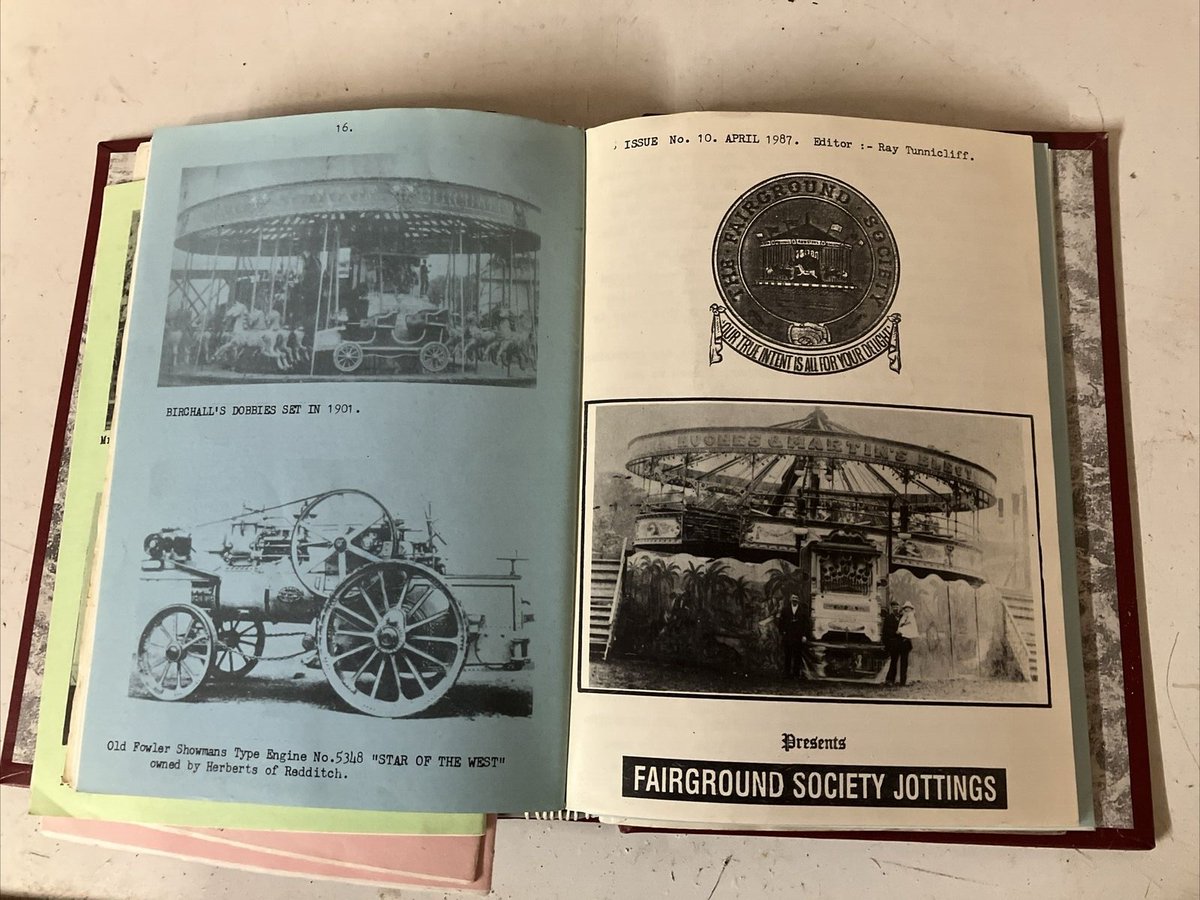 DinglesFHC's tweet photo. The Fairground Heritage Trust is supported entirely by donations and revenue from sales.  Currently selling many early copies of Fairground Society magazine. https://t.co/hZrbOqseX2 https://t.co/T9hqgzHJzJ