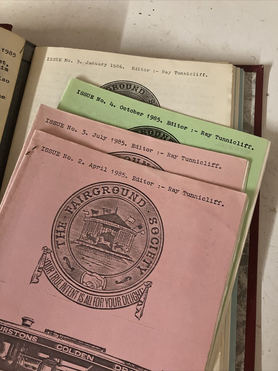 DinglesFHC's tweet photo. The Fairground Heritage Trust is supported entirely by donations and revenue from sales.  Currently selling many early copies of Fairground Society magazine. https://t.co/hZrbOqseX2 https://t.co/T9hqgzHJzJ