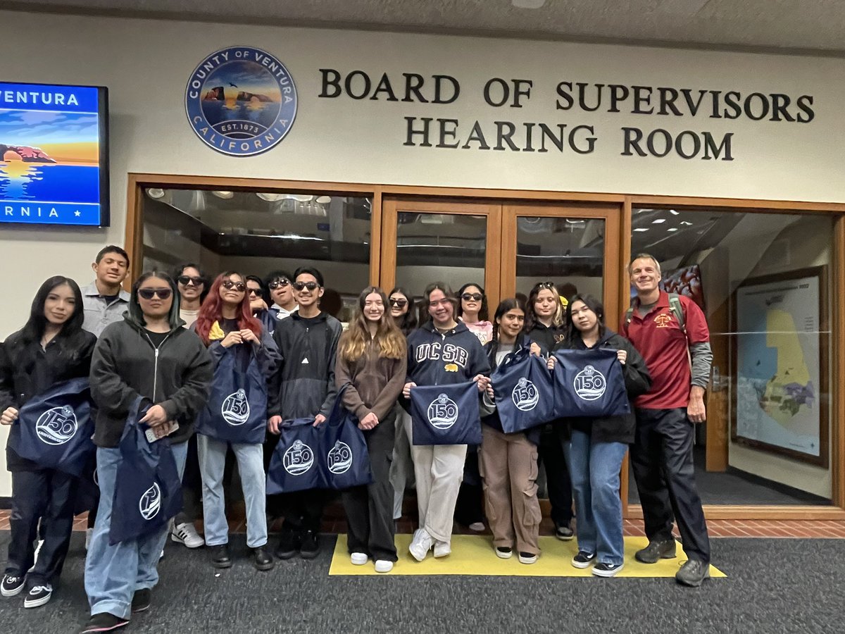 It was a great day at the government center. Thank you <a href="/VtaCoProbation/">Ventura County Probation Agency</a> Chief Dowler,  <a href="/CountyVentura/">County of Ventura</a> CEO <a href="/DrSevetJohnson/">Sevet Johnson</a> and   <a href="/VENTURASHERIFF/">Ventura County Sheriff</a>  for the jail tour. Great experience for our students. <a href="/JacketPrincipal/">Ted Lawrence</a> <a href="/OUHSD_CE/">OUHSD Career Educati</a>