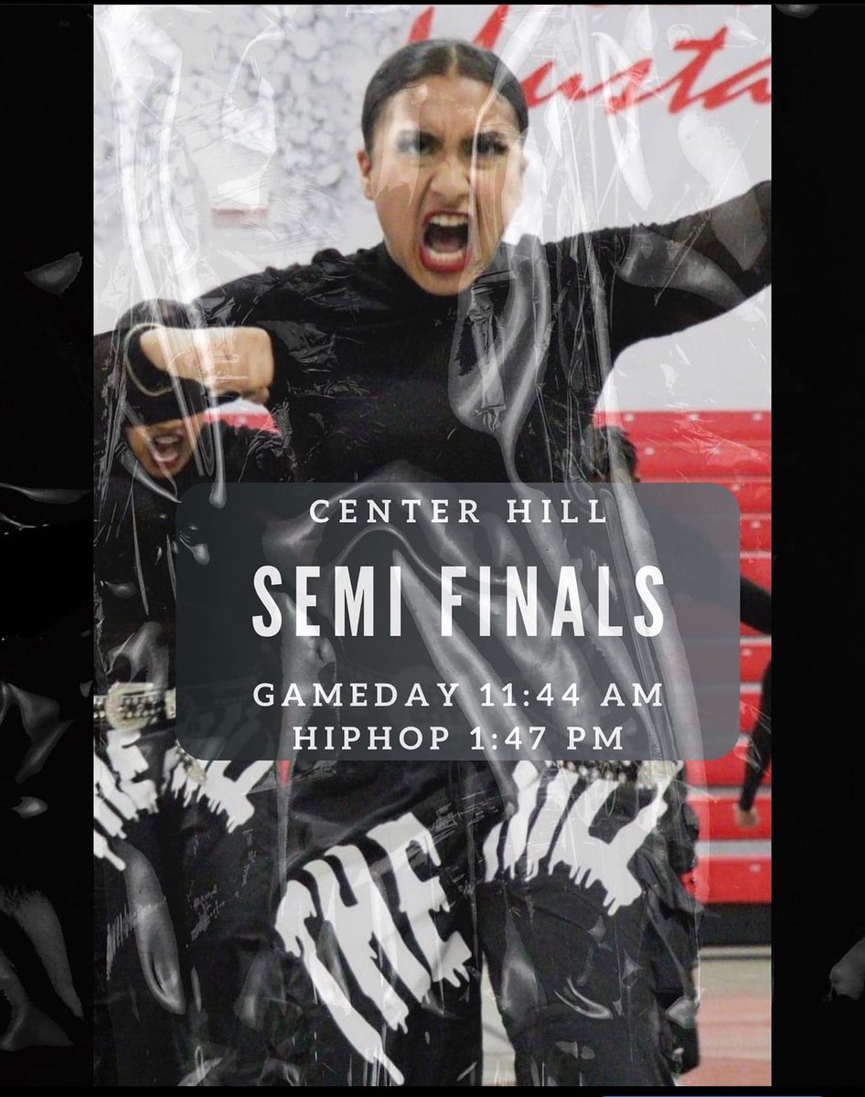 NDTC WE ARE READY! We are in Orlando and ready to compete tomorrow! Performance times are Eastern. We can’t wait to represent The Hill!