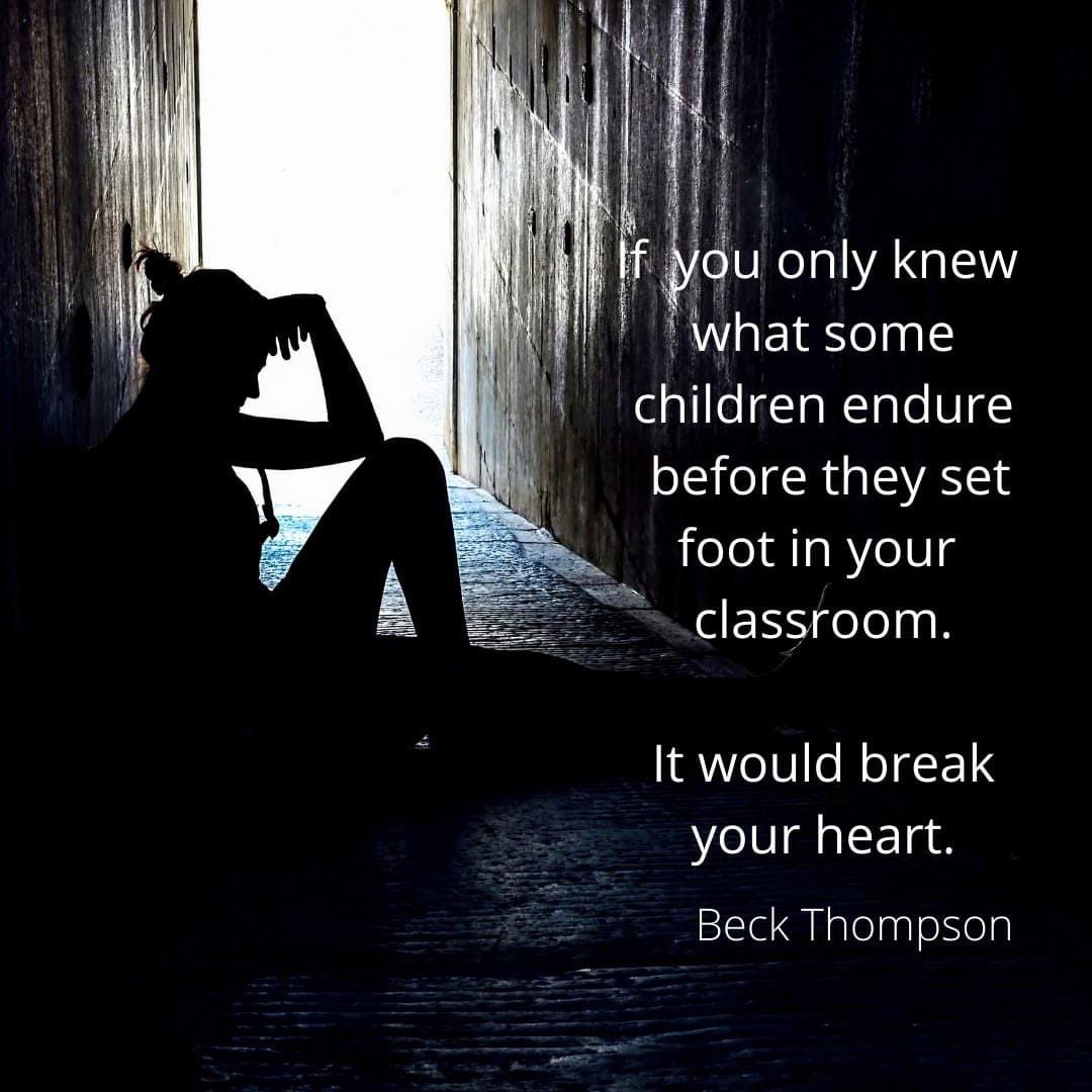 We presume that young people are bad, but it's the bad things that have already happened to them. Dig deeper. 'See a child differently. You see a different child.'🧠🌱