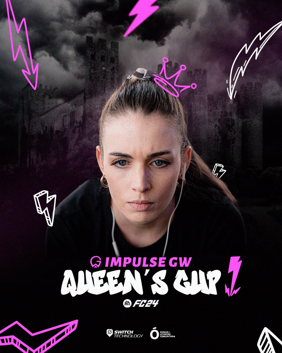 ImpulseGW's tweet photo. QUEEN'S CUP EAFC 24 💥

Juntamente com o nosso jogador @JVaz8_, anunciamos a competição 1v1 de EAFC 24 dedicada ao cenário feminino!

A competição terá final presencial em Óbidos e prizepool de 200€

Inscrições em breve!

#AllOrNothing #EAFC24 https://t.co/MRWv8ey5uQ