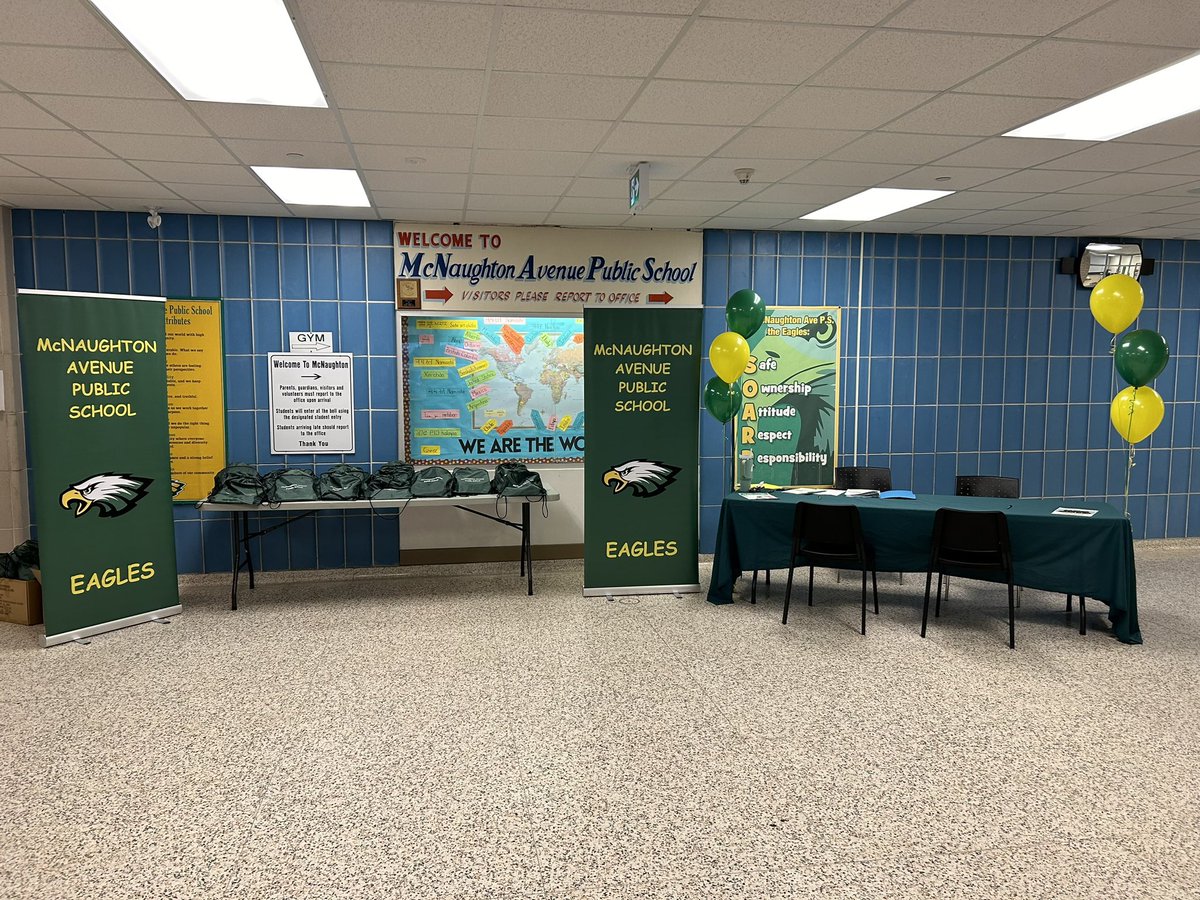 Hey future Eagles!  Operators are standing by, to welcome our newest Kindergarten students to McNaughton Ave. PS! 4:00-7:00 tonight and 9:00 am - 3:00 pm tomorrow!!! Can’t wait to meet all of our new students and their wonderful families! <a href="/LKDSB/">Lambton Kent DSB</a>