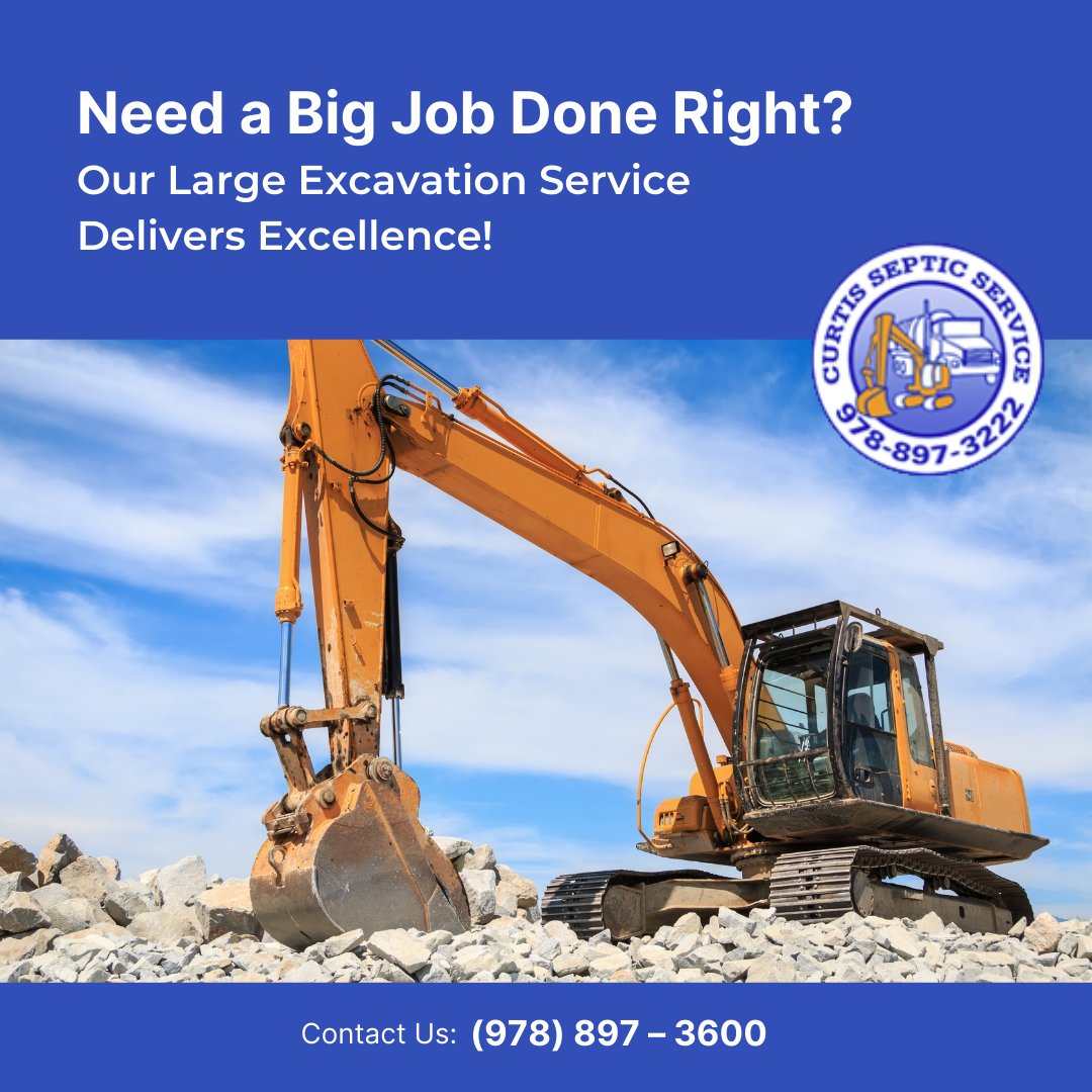 Digging Deep for Success! 

Our large excavation service is your solution for big projects done right. 💪🏗️ 

Call us to learn more today!

#ExcavationExperts #BigProjects #ExcellenceDelivered #SkilledOperators #HeavyEquipment #GroundWork #InfrastructureProjects