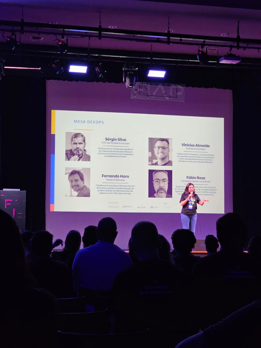 mindproapps's tweet photo. Our  team had a blast yesterday at the first @Atlassian Unleash Agile &amp; DevOps event hosted by the Atlassian Community in Brazil ✨

We can't wait for the next community events here! 🚀

#unleash #atlassian #mindproapps #devops https://t.co/CW0cHFtoqm